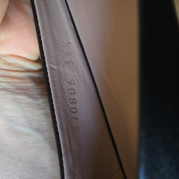 Gucci Coline Malaga studded ballet flats 36.5 - Picture 9 of 16